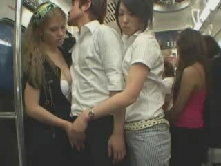 Japanese Subway Sex Adventure - Explore Taboo Pleasures Underground!