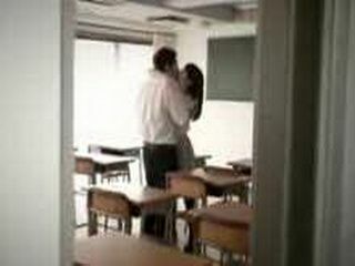 Japanese Student Gets Caught in Classroom by Strict Teacher for Ass Fucking - Must Watch!